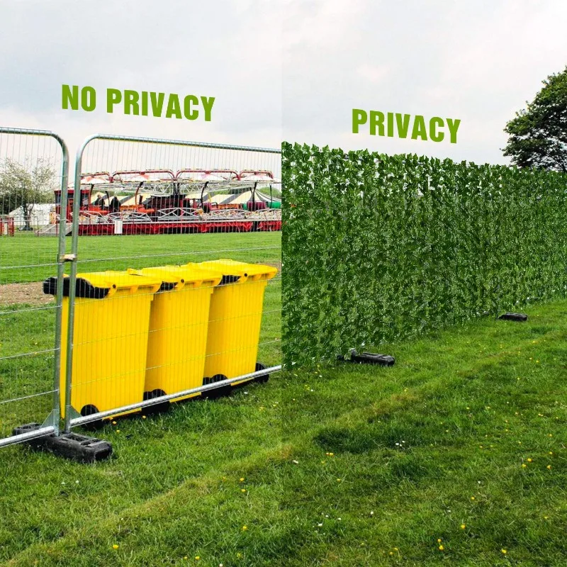 Artificial Hanging Plants - Sztuczny liść ekran ogrodzeniowy fałszywe panele