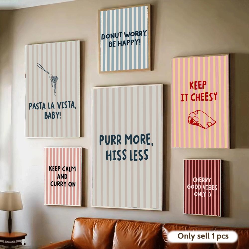 Home Decor Quotes Ideas - Zabawne Cytaty Plakat z Dopaminą Nowoczesne