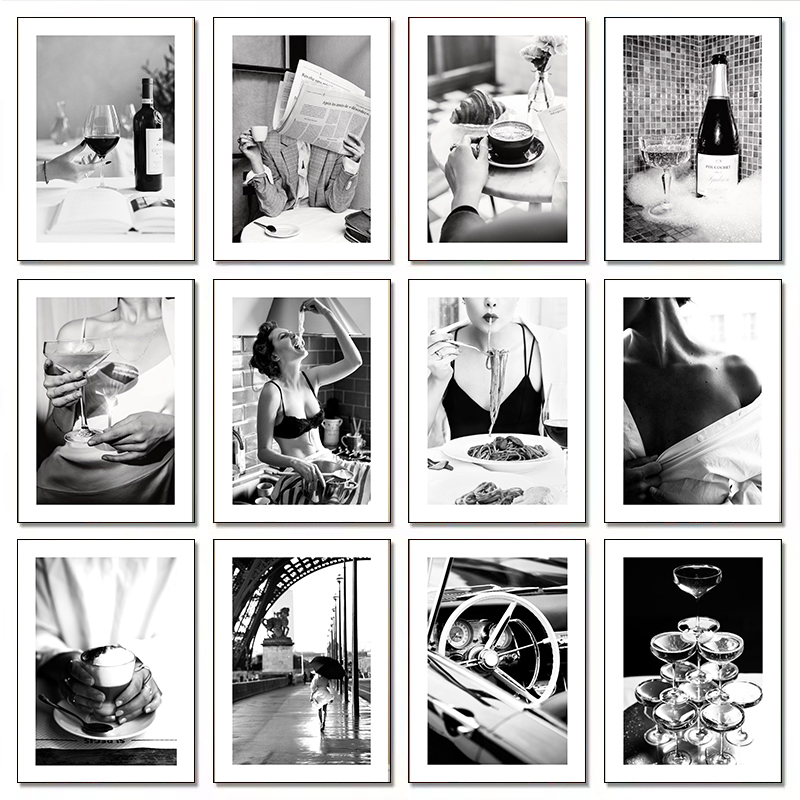 Home Decor Retailers - Nowoczesna Luksusowa Moda Szampan Wino Sexy