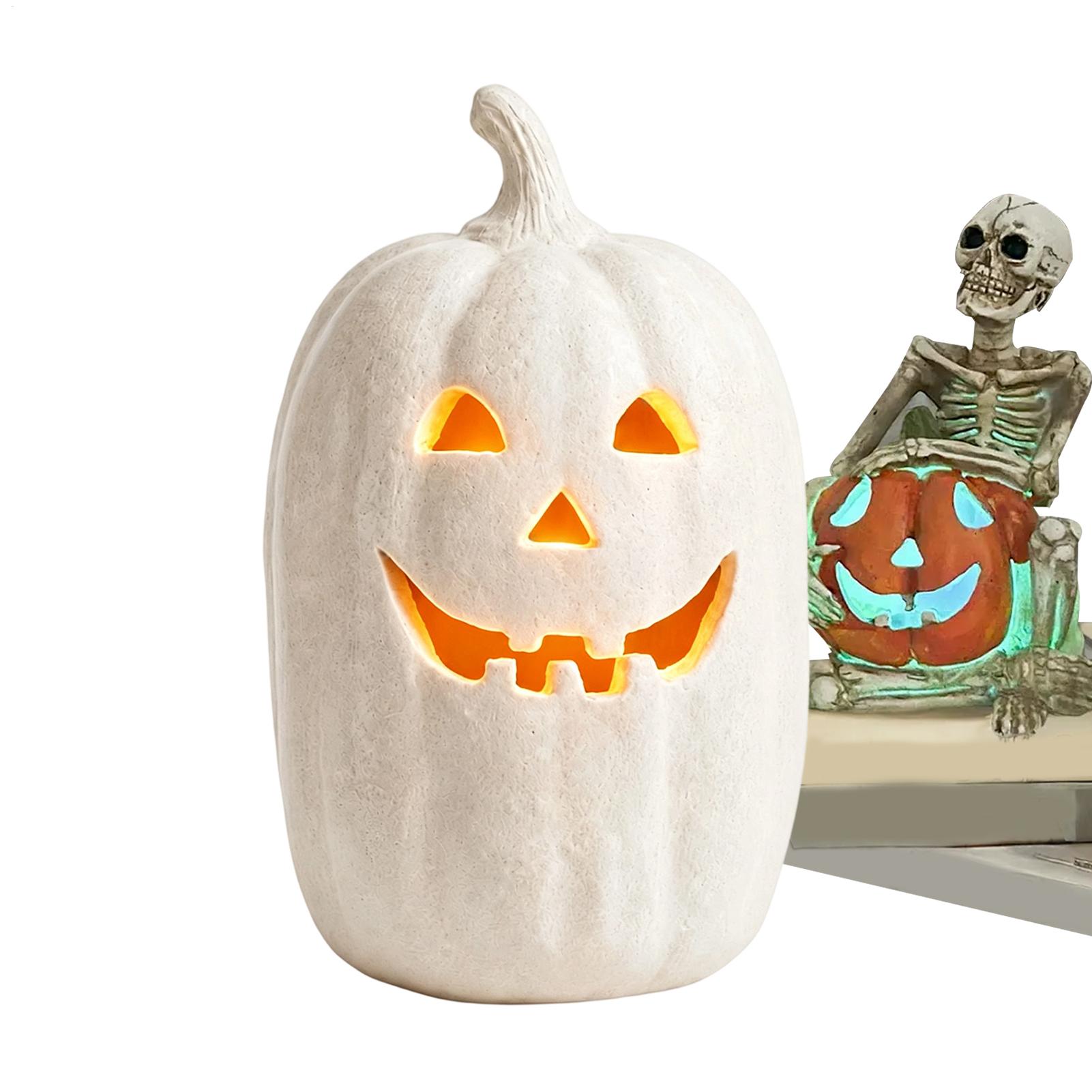 Home Decor Handmade - Rękodzieło z dyni na Halloween, żywiczne,