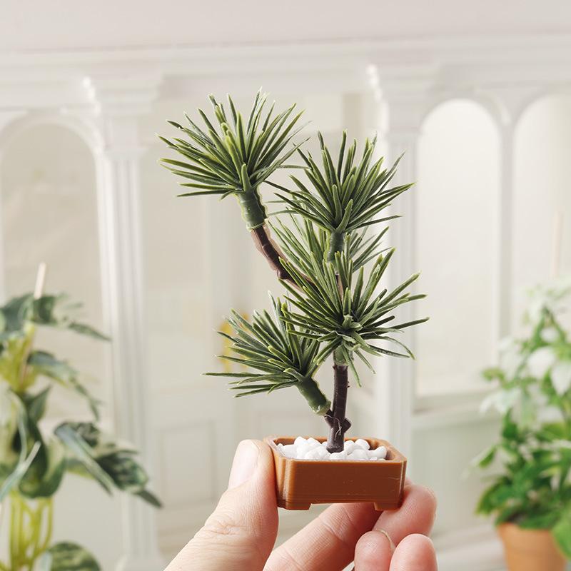 Home Decor Tree - 1 szt. 1/12 Domek dla lalek