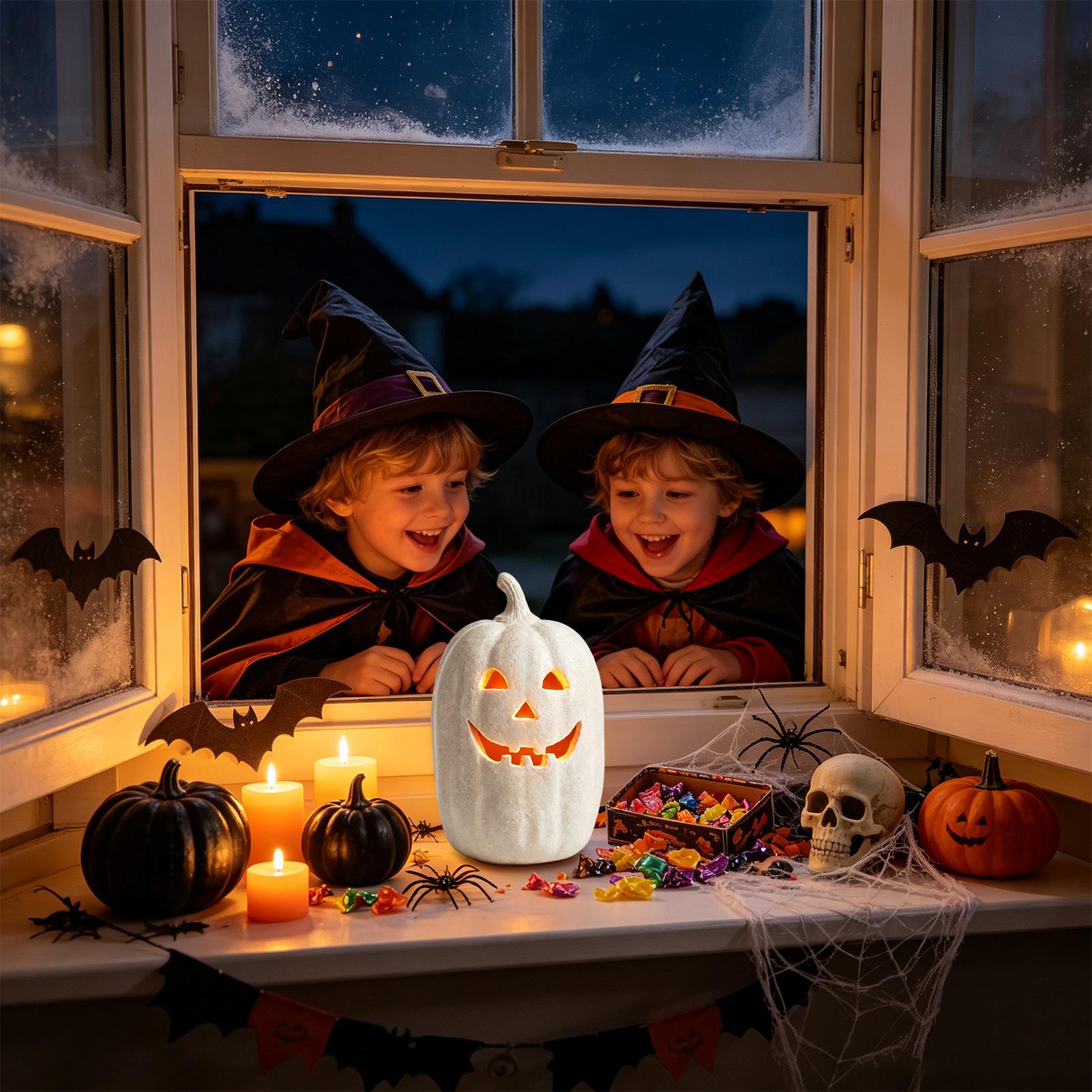 Home Decor Handmade - Dekoracje na Halloween: Dynie z żywicy,