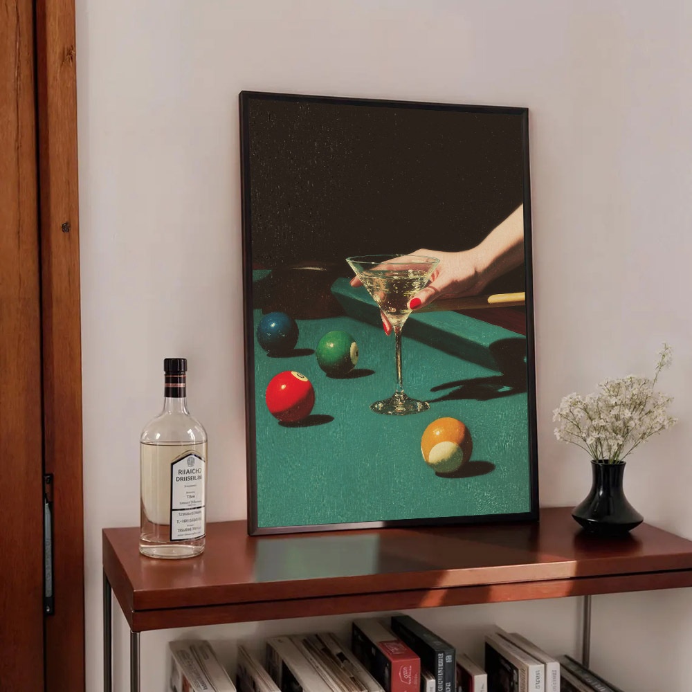 1 szt. Vintage Plakat Bilardow – Home Decor Minimal recenzja i cena