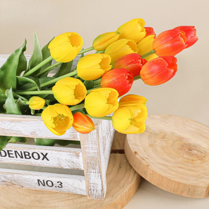 5 głowic Sztuczne tulipany Dek – Home Decor Tulip recenzja i cena