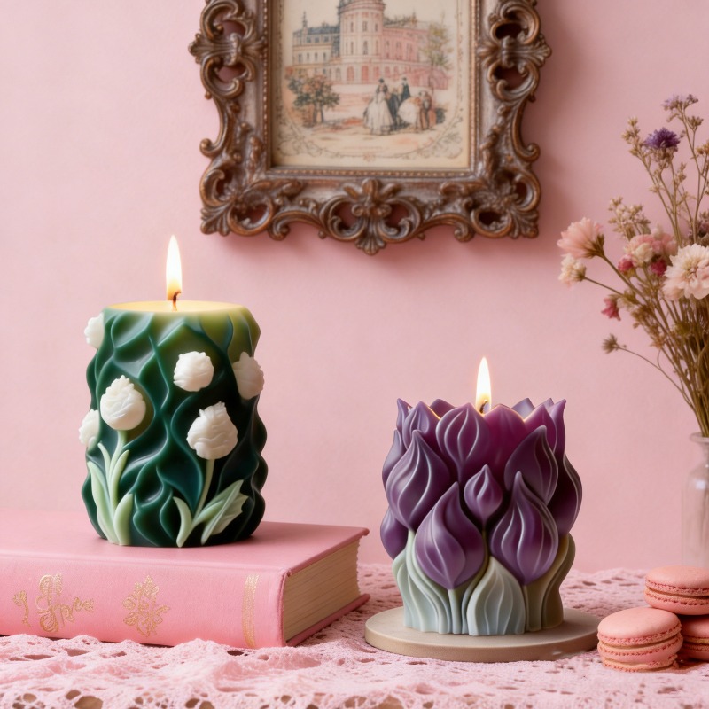 Forma 3D cylindryczna na świec – Home Decor Tulip recenzja i cena