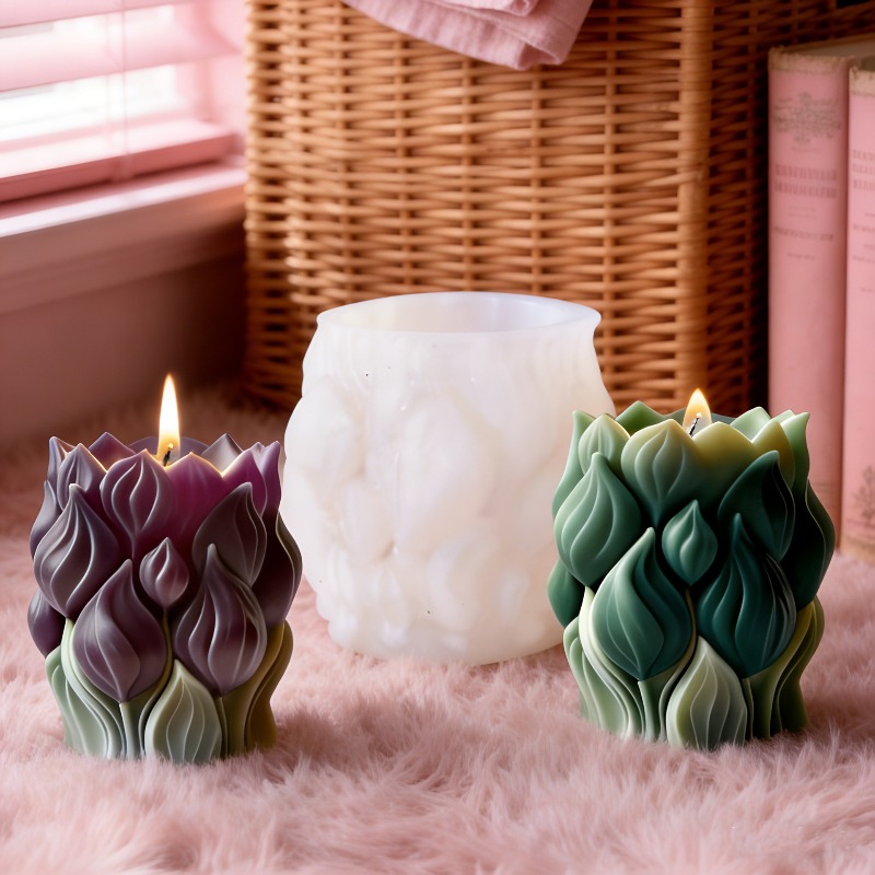 Forma 3D cylindryczna na świec – Home Decor Tulip recenzja i cena