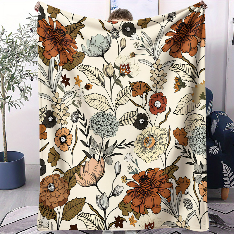 Koc polarowy w stylu boho, neu – Neutral Throw Blanket recenzja i cena