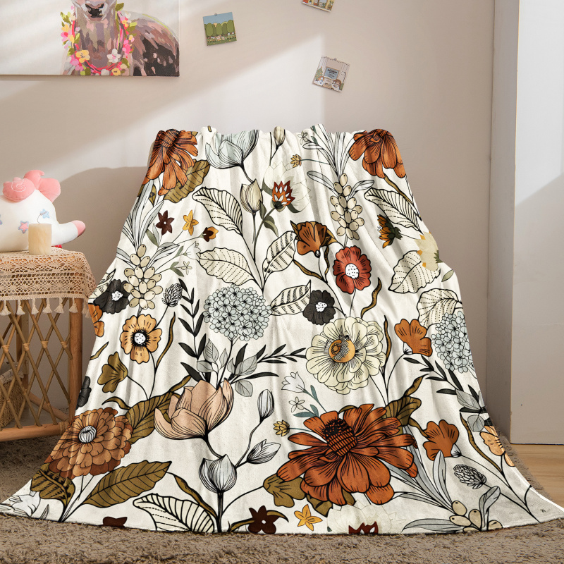 Koc polarowy w stylu boho, neu – Neutral Throw Blanket recenzja i cena