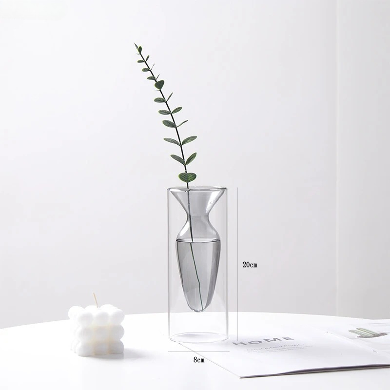 Kolorowy, dwuwarstwowy szklany – Terrarium Glass Bottle recenzja i cena