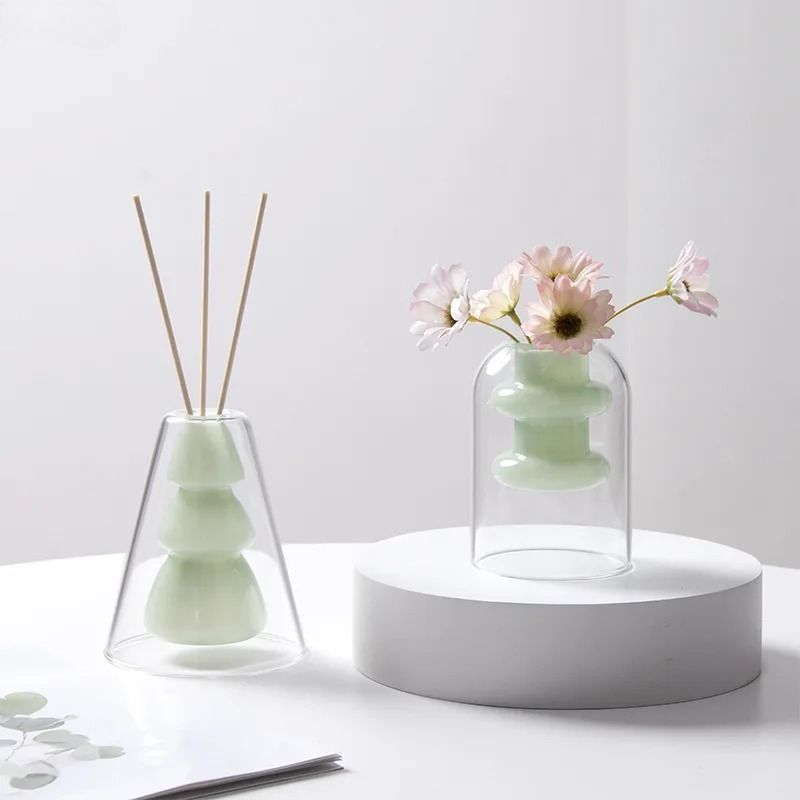 Kolorowy, dwuwarstwowy szklany – Terrarium Glass Bottle recenzja i cena