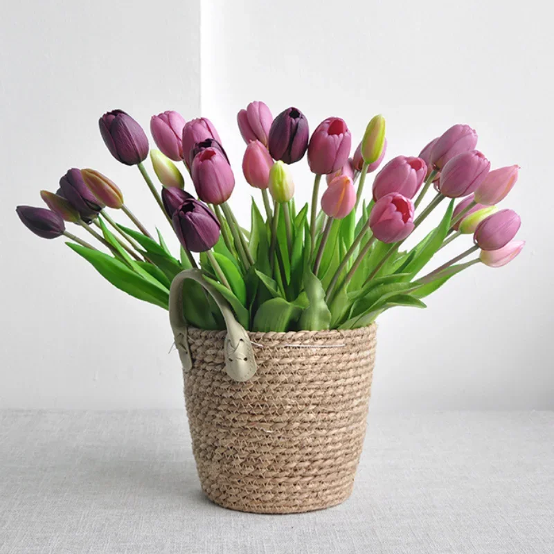 5-głowicowy sztuczny tulipan d – Home Decor Tulip recenzja i cena