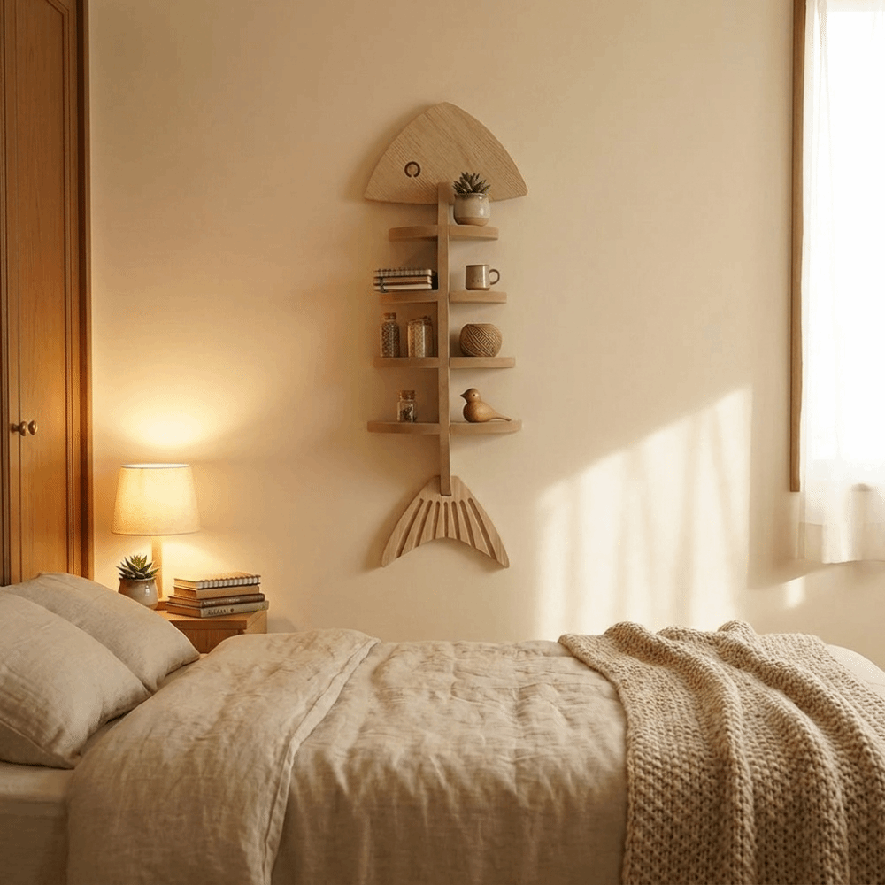 Vintage Drewniana Półka Ścienn – Floating Shelves recenzja i cena