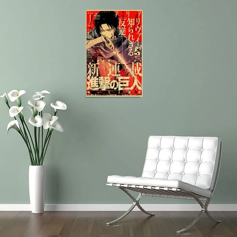 Vintage Anime Movie Kraft Pape – Home Decor Scrap recenzja i cena