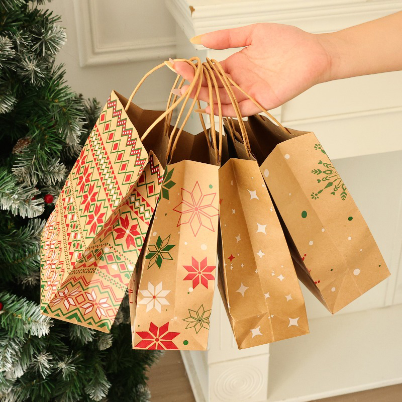 12 szt. Świąteczne torby z pap – Home Decor Scrap recenzja i cena