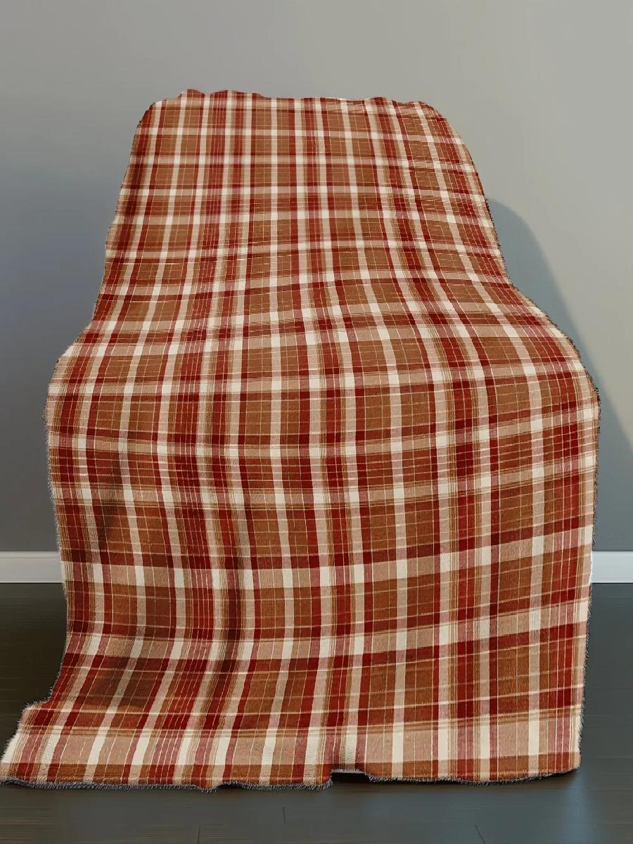 Rustykalna pledowa kołdra z fl – Neutral Throw Blanket recenzja i cena