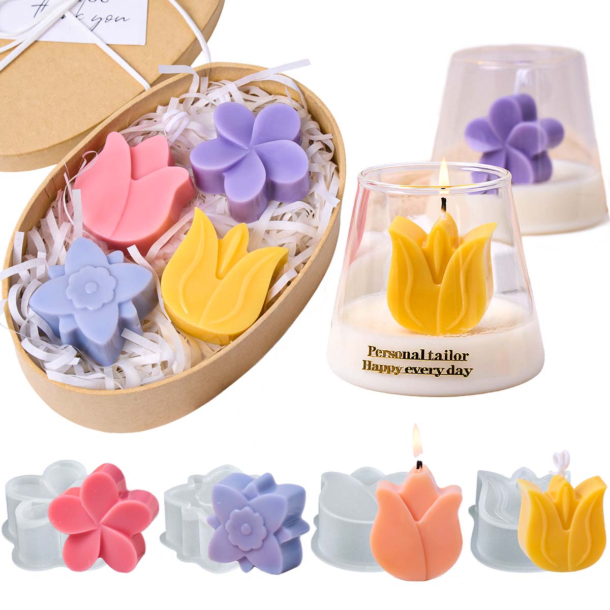 Forma silikonowa do świec w ks – Home Decor Tulip recenzja i cena