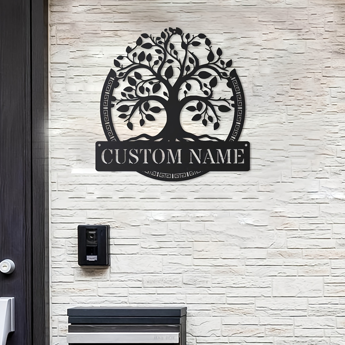 Metalowa dekoracja ścienna z m – Home Decor Tree recenzja i cena