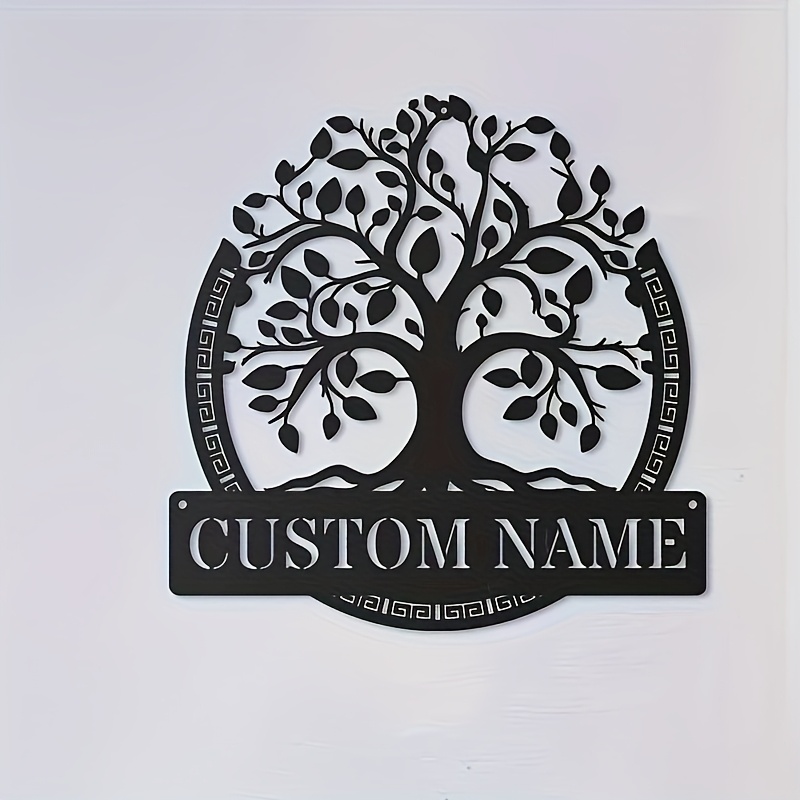 Metalowa dekoracja ścienna z m – Home Decor Tree recenzja i cena