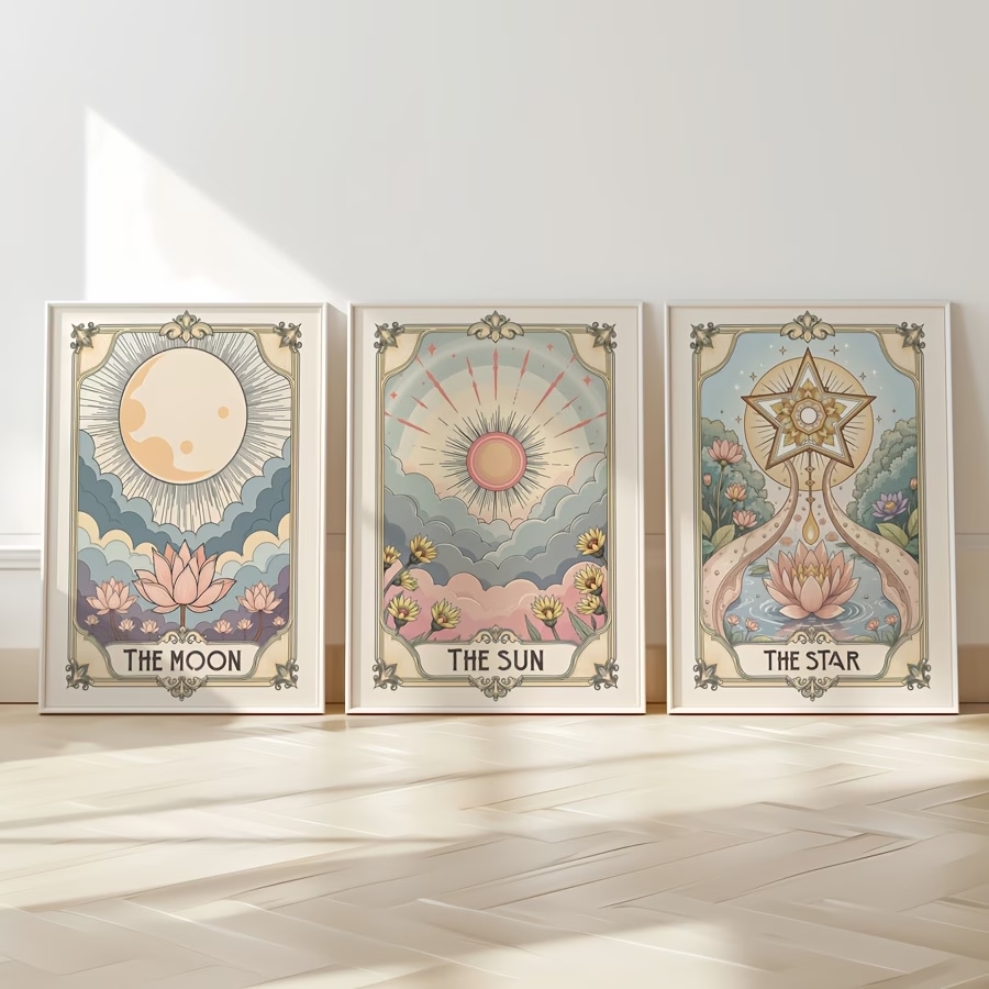 Nowoczesny Boho Tarot Słońce i – Home Decor Foto recenzja i cena