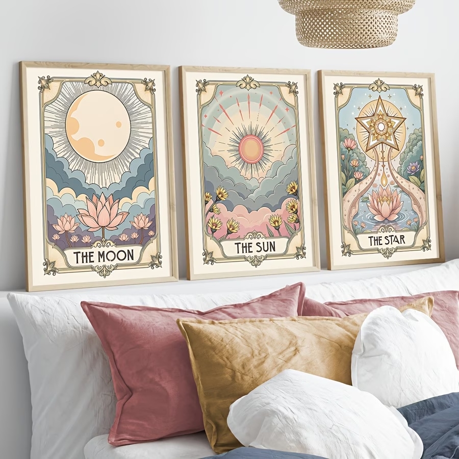 Nowoczesny Boho Tarot Słońce i – Home Decor Foto recenzja i cena