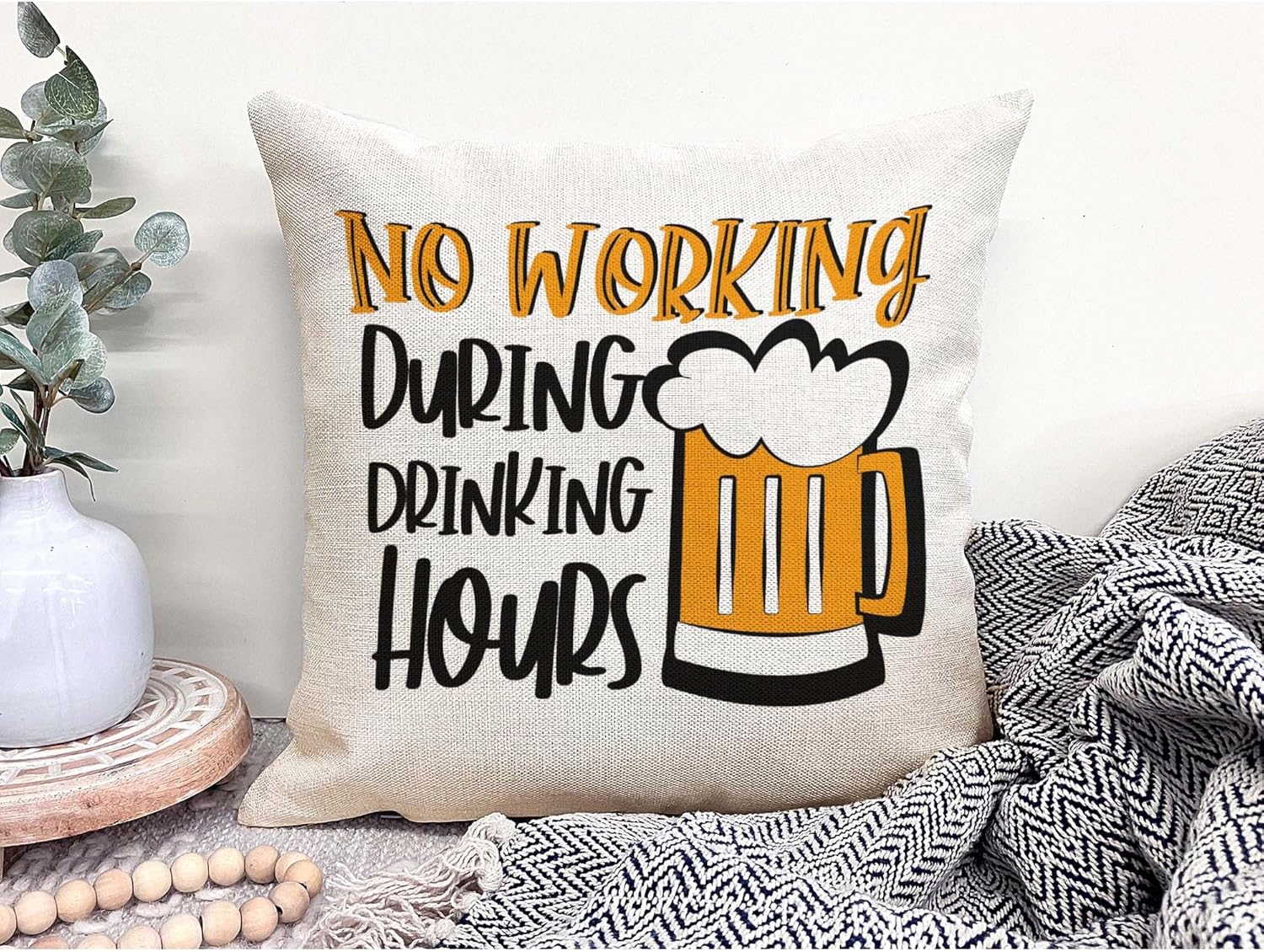 Zabawna poszewka na poduszkę z – Home Decor Quotes Ideas recenzja i cena