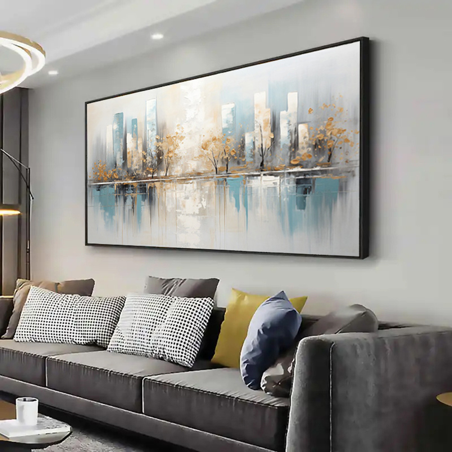 Bezramowe nowoczesne abstrakcy – Home Decor Minimal recenzja i cena