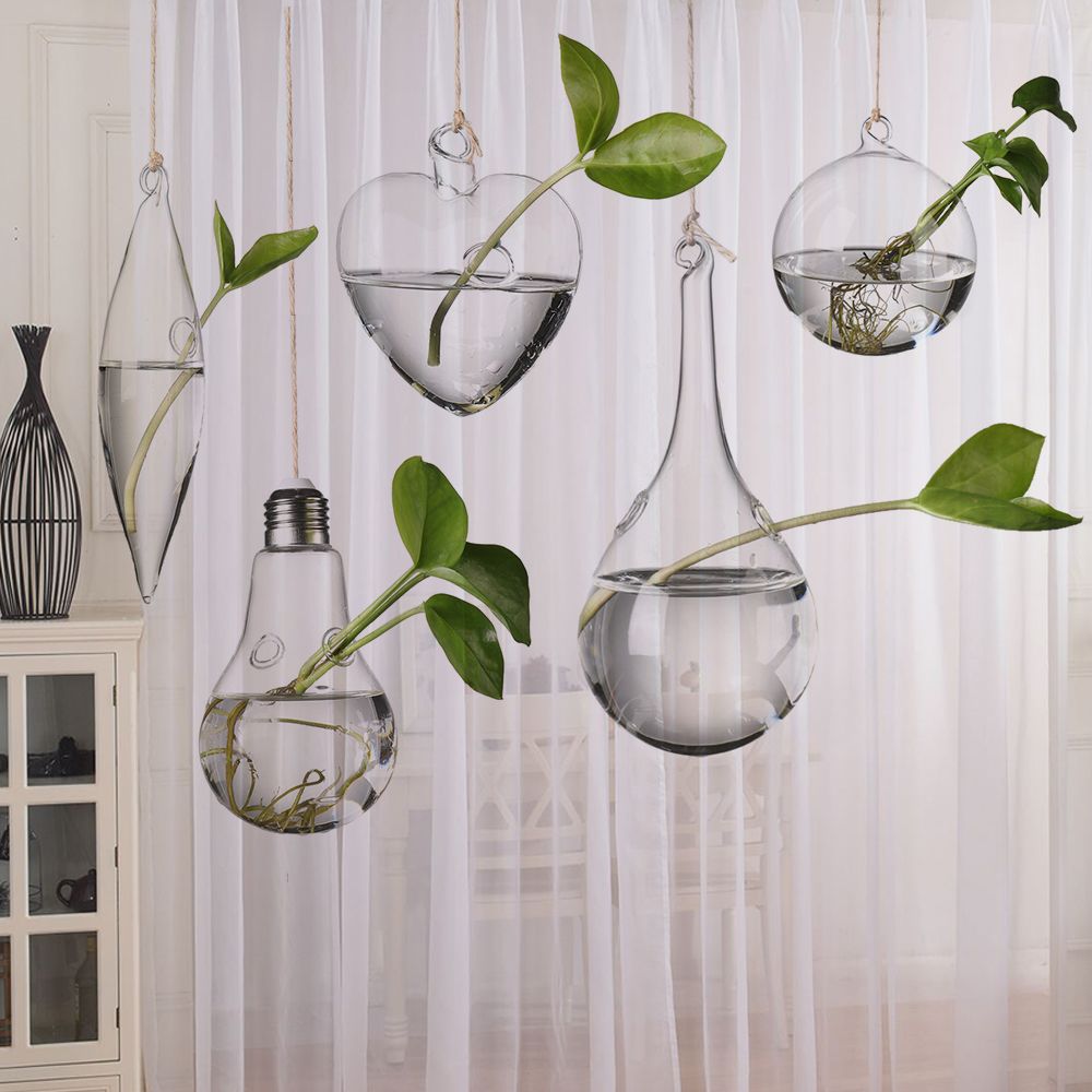 Kreatywna szklana wisząca wazo – Terrarium Glass Bottle recenzja i cena
