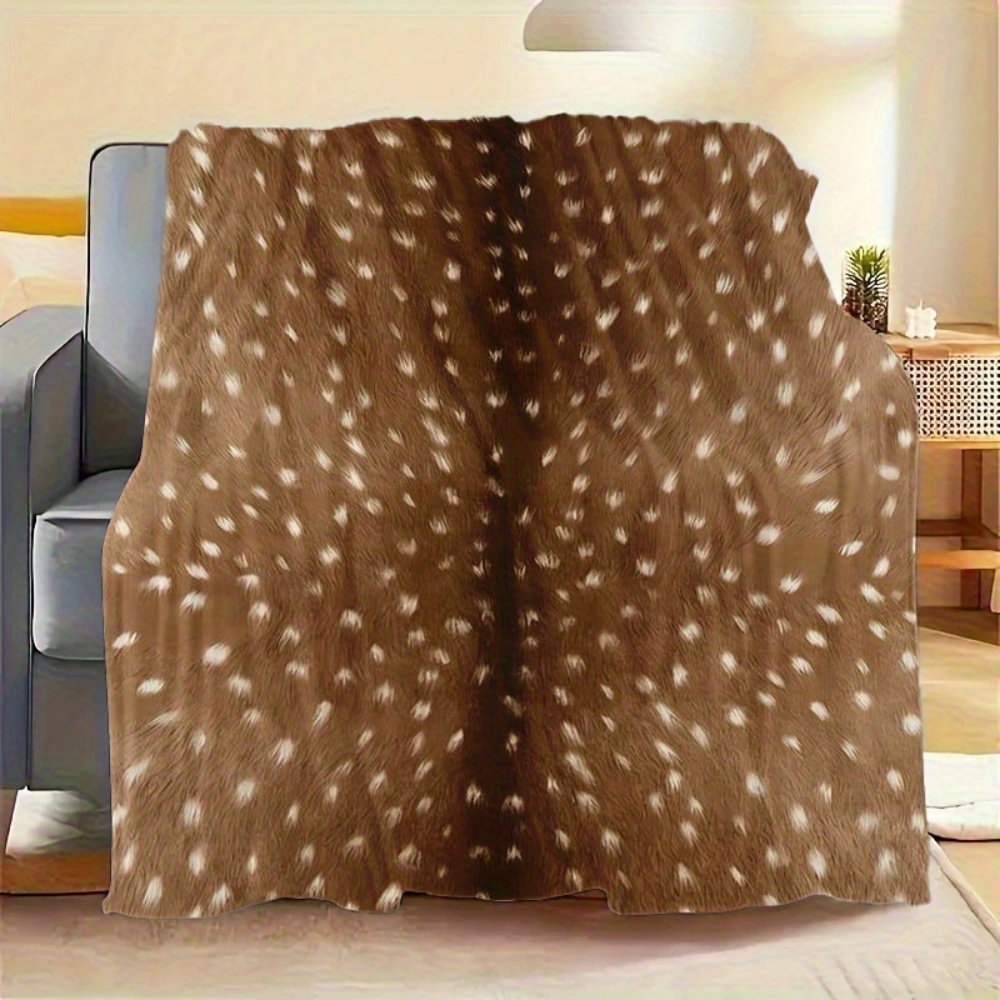 Koc flanelowy w stylu vintage  – Neutral Throw Blanket recenzja i cena