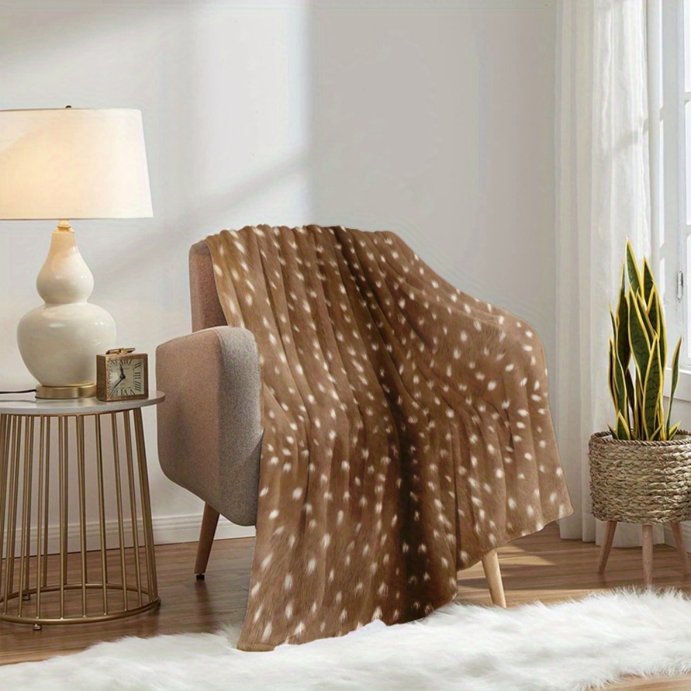 Koc flanelowy w stylu vintage  – Neutral Throw Blanket recenzja i cena