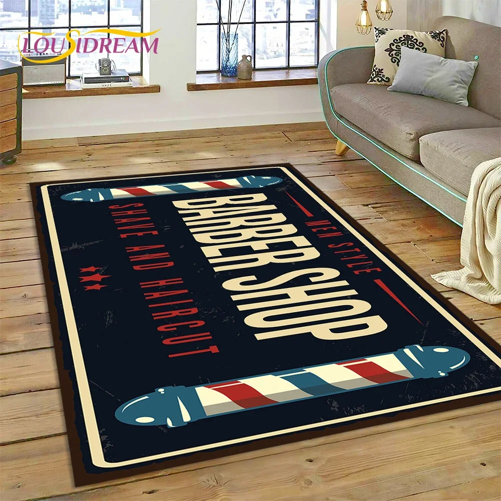 Modny dywan z logo fryzjerstwa – Home Decor Online Shopping recenzja i cena