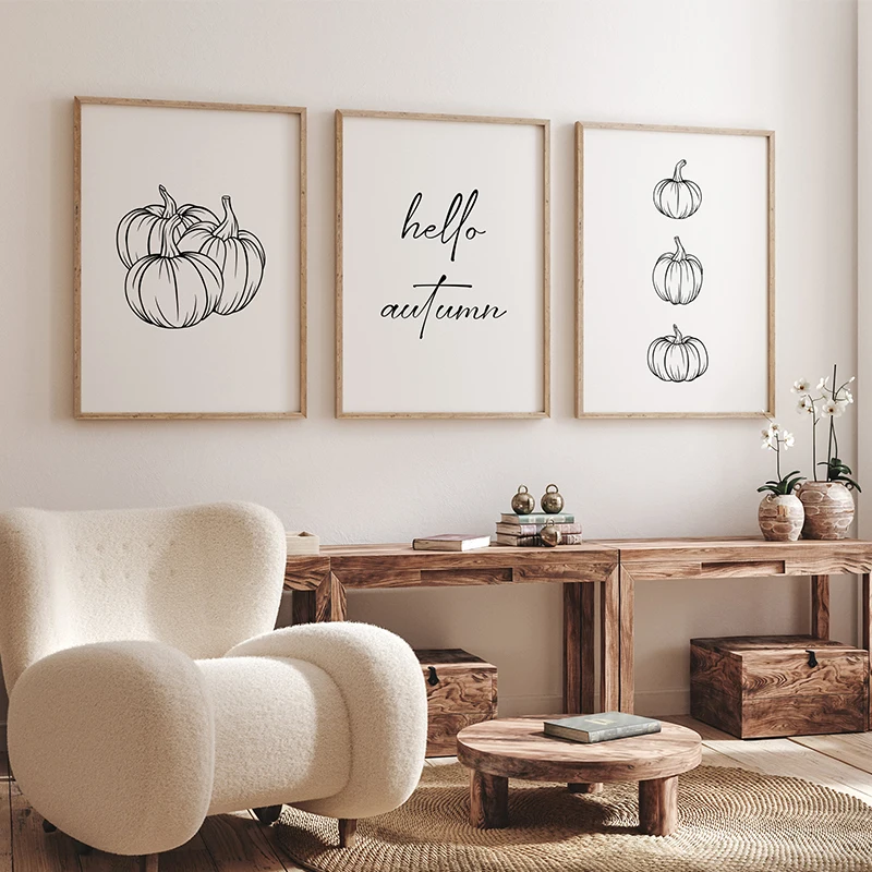 Zestaw 3 plakatów w stylu mini – Watercolor Poster Print recenzja i cena