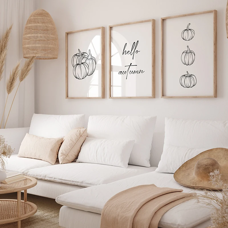 Zestaw 3 plakatów w stylu mini – Watercolor Poster Print recenzja i cena