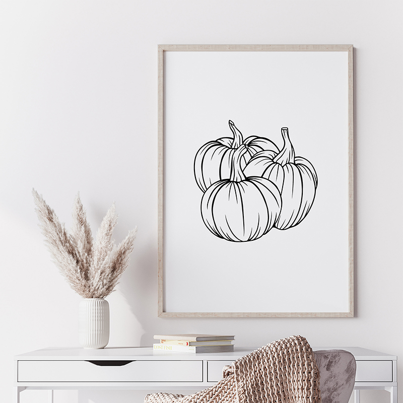 Zestaw 3 plakatów w stylu mini – Watercolor Poster Print recenzja i cena