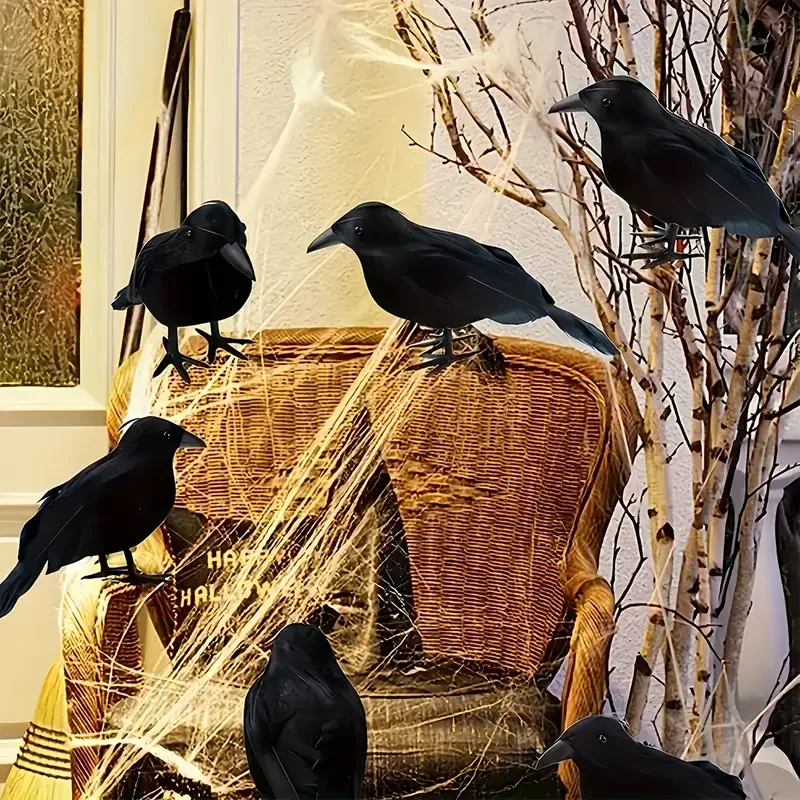 1 szt. Czarna Wrona Dekoracja  – Home Decor Garden recenzja i cena
