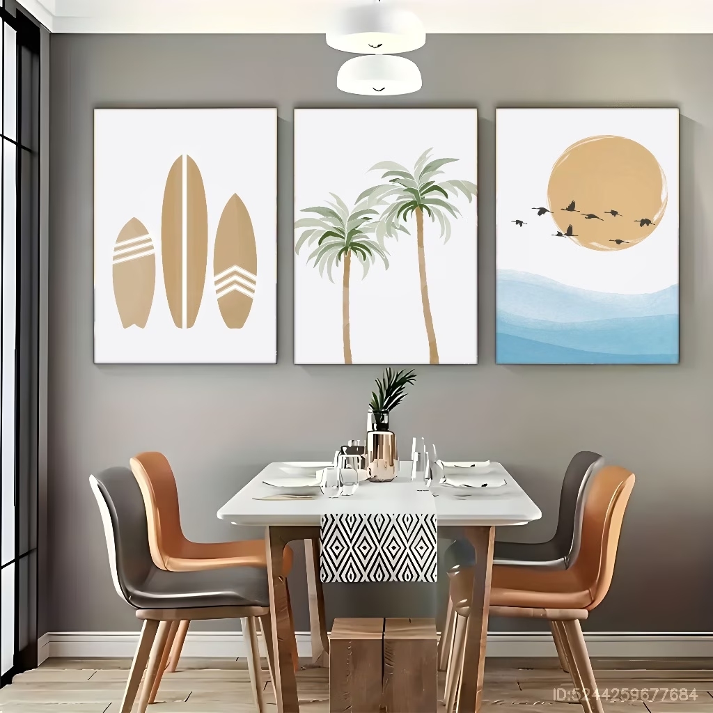 3 szt. Nowoczesny Boho Obraz n – Home Decor Tree recenzja i cena