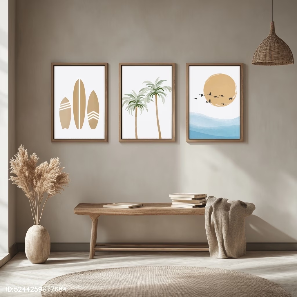 3 szt. Nowoczesny Boho Obraz n – Home Decor Tree recenzja i cena