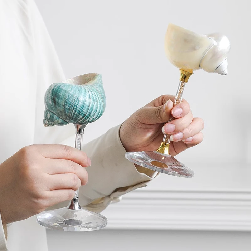 Naturalny kielich z muszli kon – Home Decor Retailers recenzja i cena