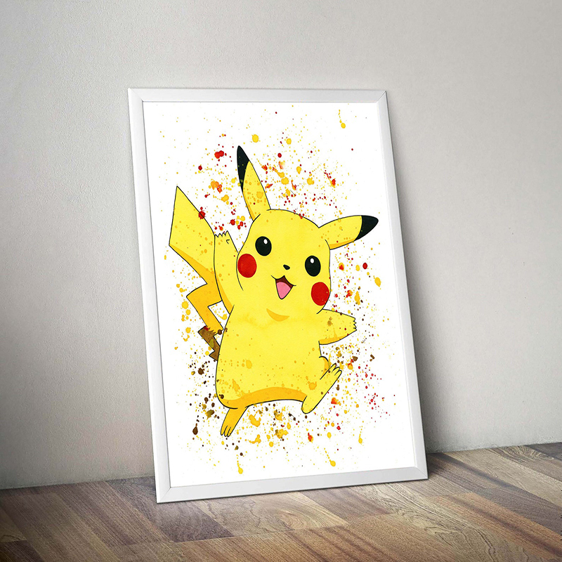 Pokemon Anime komiks obraz na  – Home Decor Scrap recenzja i cena