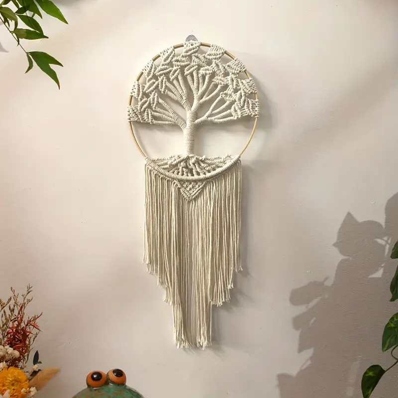 Drzewo życia Makrama Wisząca Ś – Home Decor Tree recenzja i cena