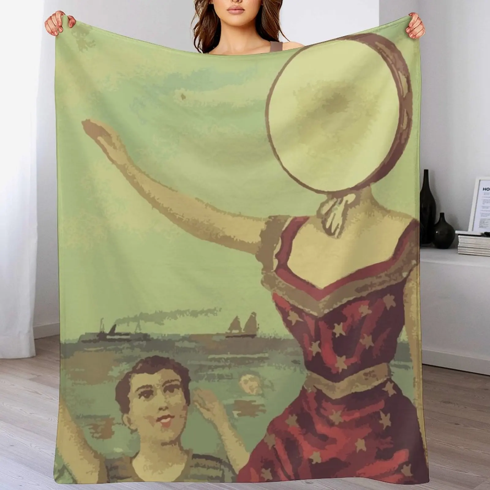 Neutral Milk Hotel In the Aero – Neutral Throw Blanket recenzja i cena