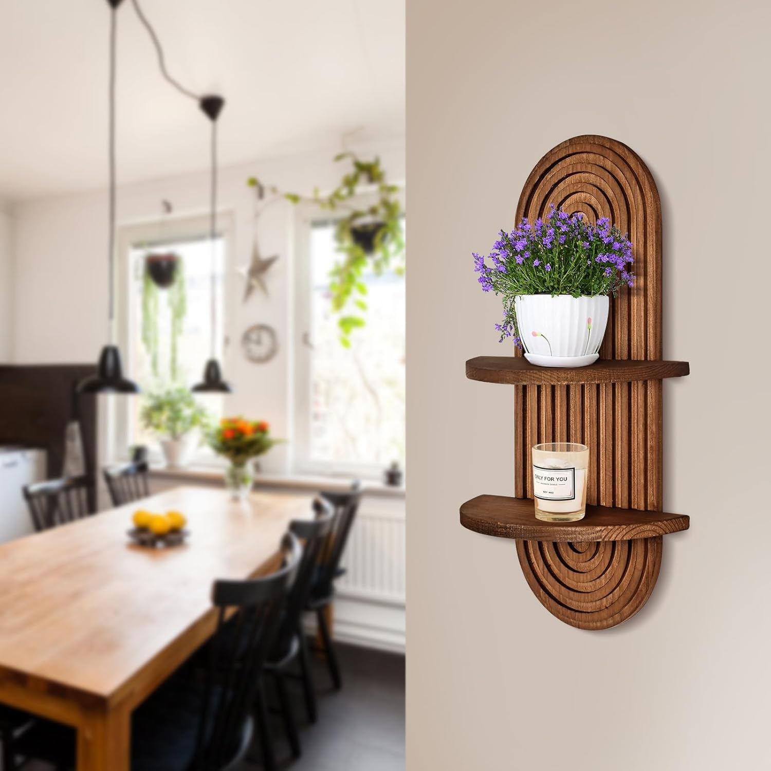 Drewniane półki wiszące, wielo – Floating Shelves recenzja i cena