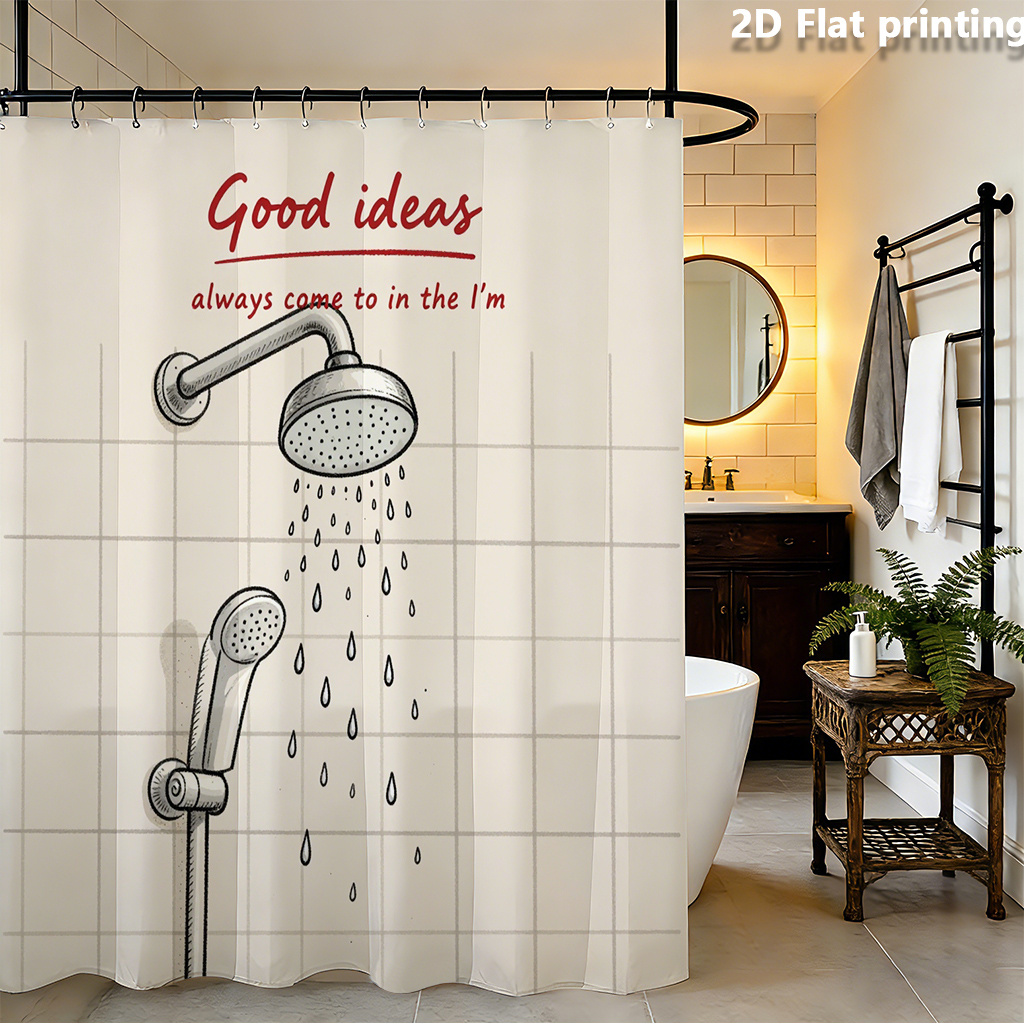 Zabawna zasłona prysznicowa, n – Home Decor Quotes Ideas recenzja i cena