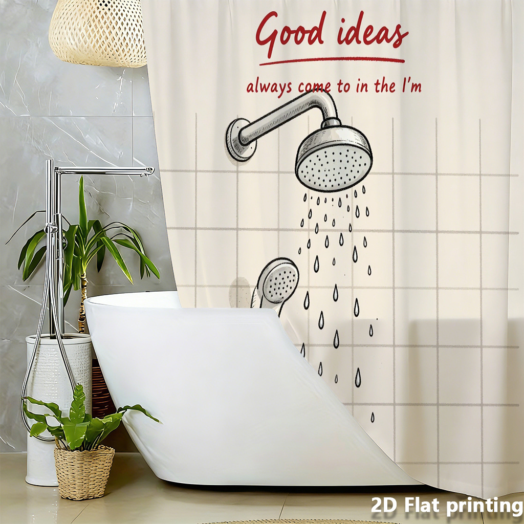 Zabawna zasłona prysznicowa, n – Home Decor Quotes Ideas recenzja i cena