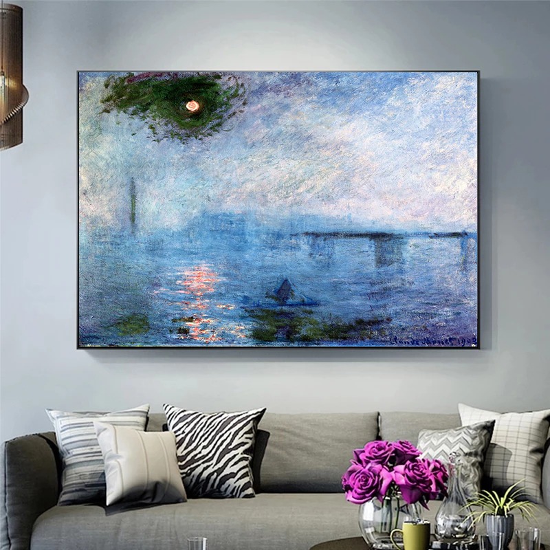 Obrazy na płótnie Słynne impre – Watercolor Poster Print recenzja i cena