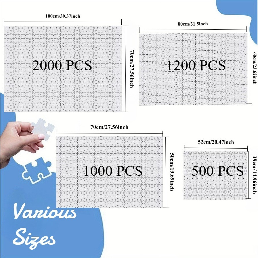 500/1000/1200/2000 Elementów P – Home Decor Under 1000 recenzja i cena