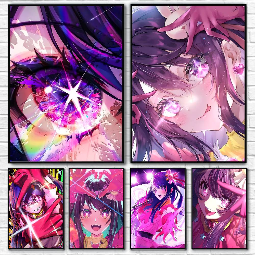 Plakaty z postaciami anime A-A – Home Decor Ai recenzja i cena