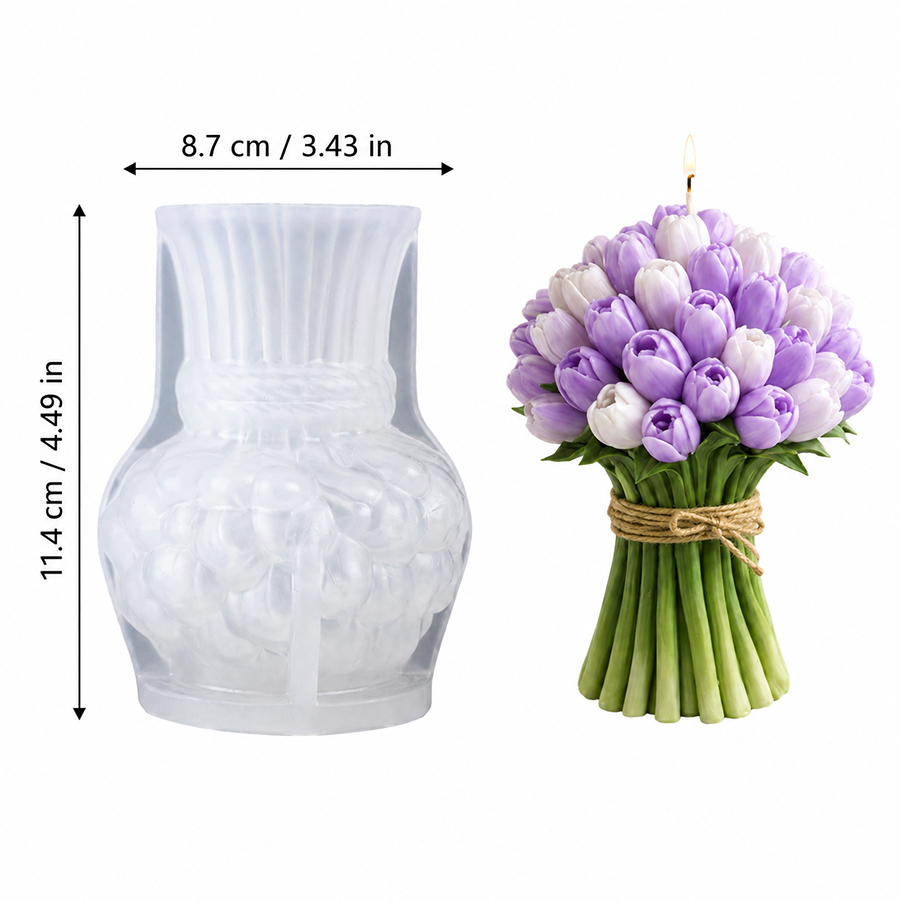 Realistyczna silikonowa forma  – Home Decor Tulip recenzja i cena