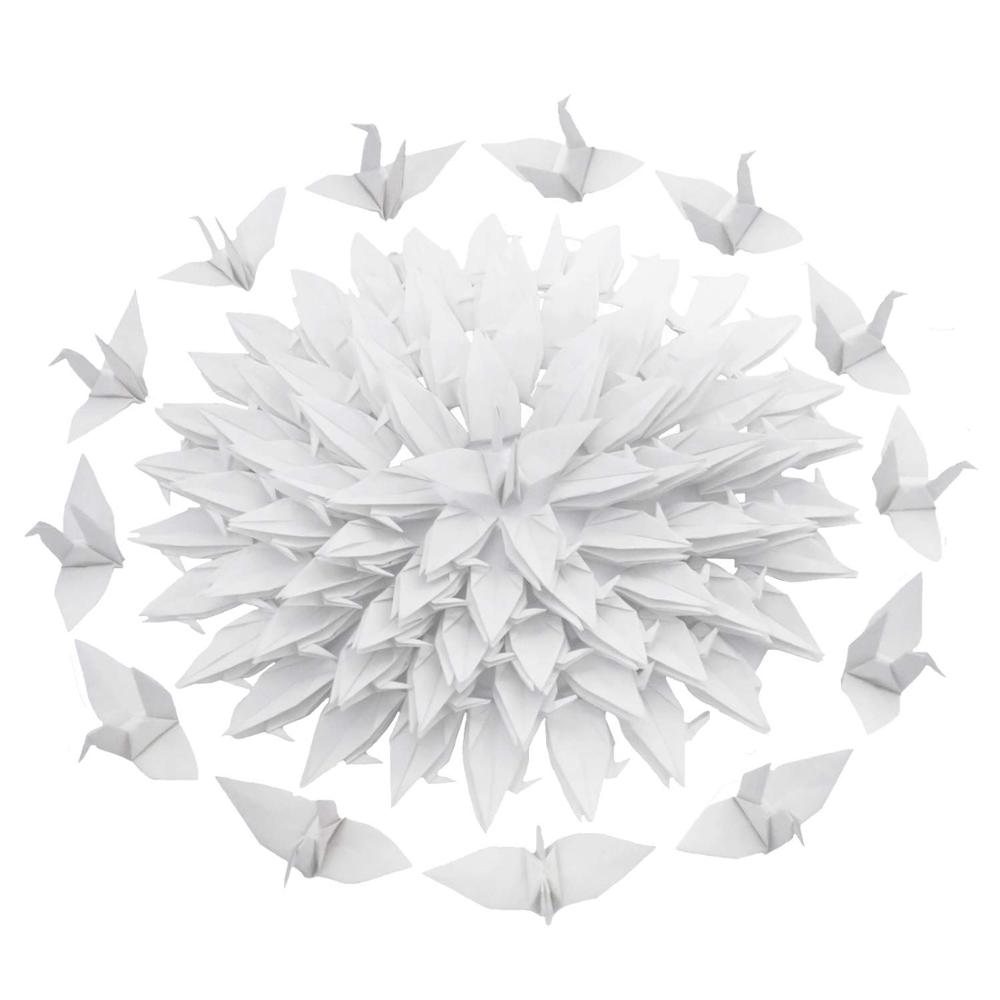 50 sztuk biały składany papier – Home Decor Scrap recenzja i cena