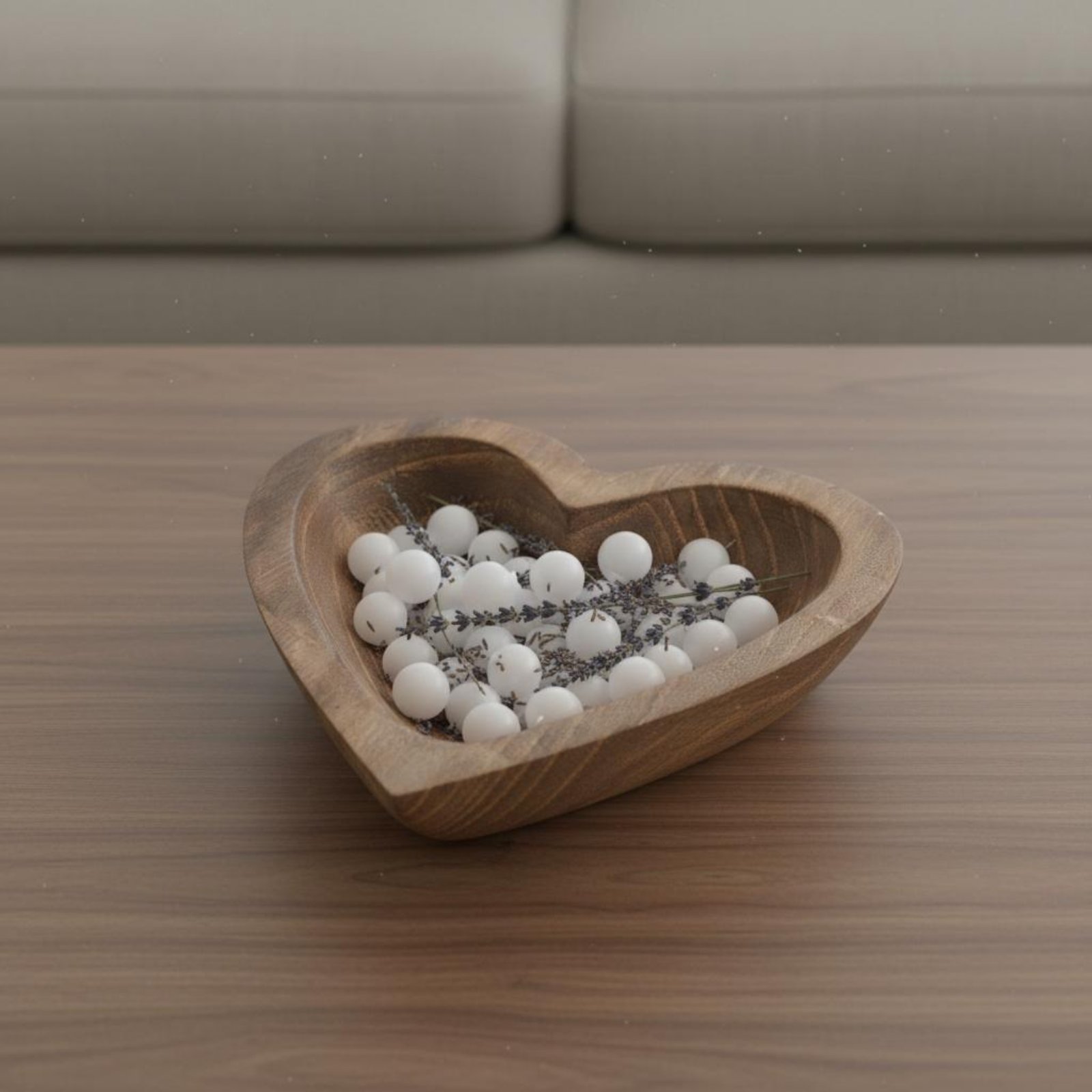Drewniana miseczka w kształcie – Home Decor Handmade recenzja i cena