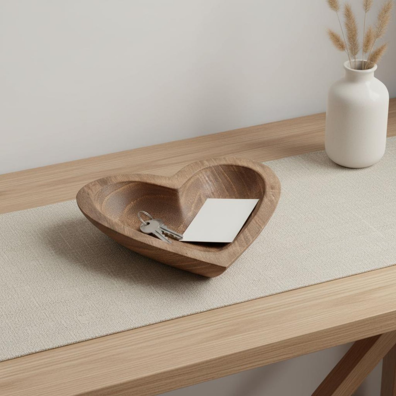 Drewniana miseczka w kształcie – Home Decor Handmade recenzja i cena